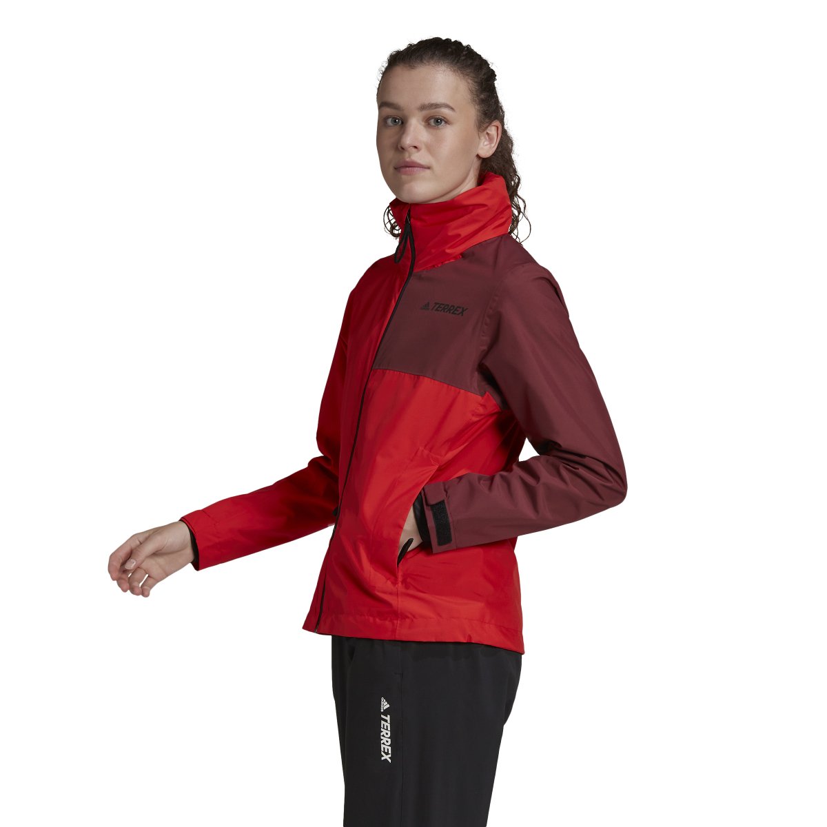 CHAQUETA W MT RRACKET COLOR VIVID RED - Imagen 3