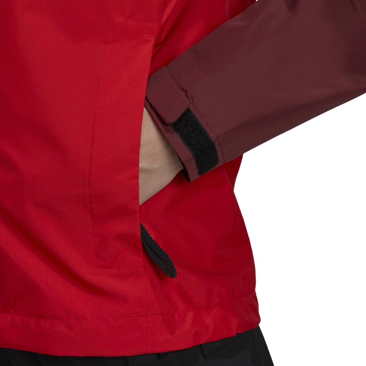CHAQUETA W MT RRACKET COLOR VIVID RED - Imagen 8