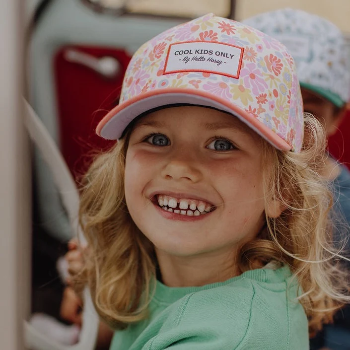 Gorra Retro Flowers- HELLO HOSSY - Imagen 3