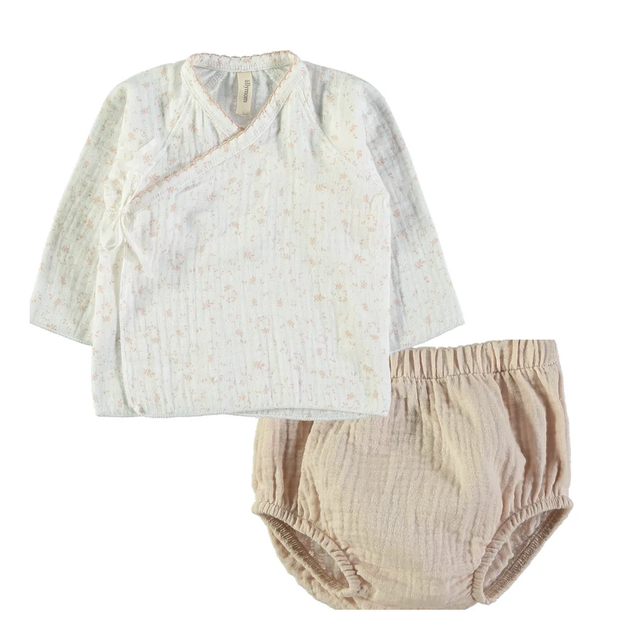 Conjunto primera puesta HOLLY PARIS NUDE- LILLYMOM - Imagen 2
