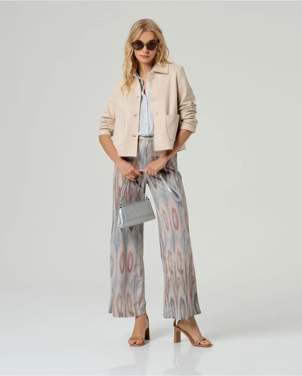 CHAQUETA EFECTO ANTE CON BOLSILLOS EN CRUDO - Imagen 5