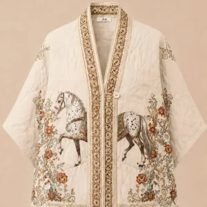 KIMONO ACOLCHADO CABALLO CRUDO