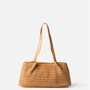 BOLSO DE HOMBRO MULLEN DE PIEL NATURAL