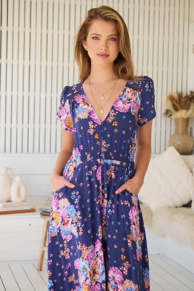 VESTIDO LARGO CARMEN WILD WHIM - Imagen 4