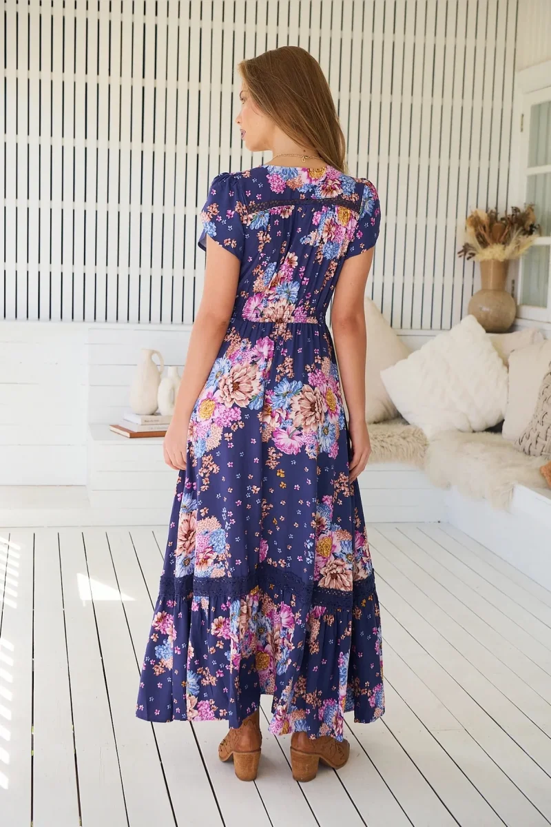 VESTIDO LARGO CARMEN WILD WHIM - Imagen 5