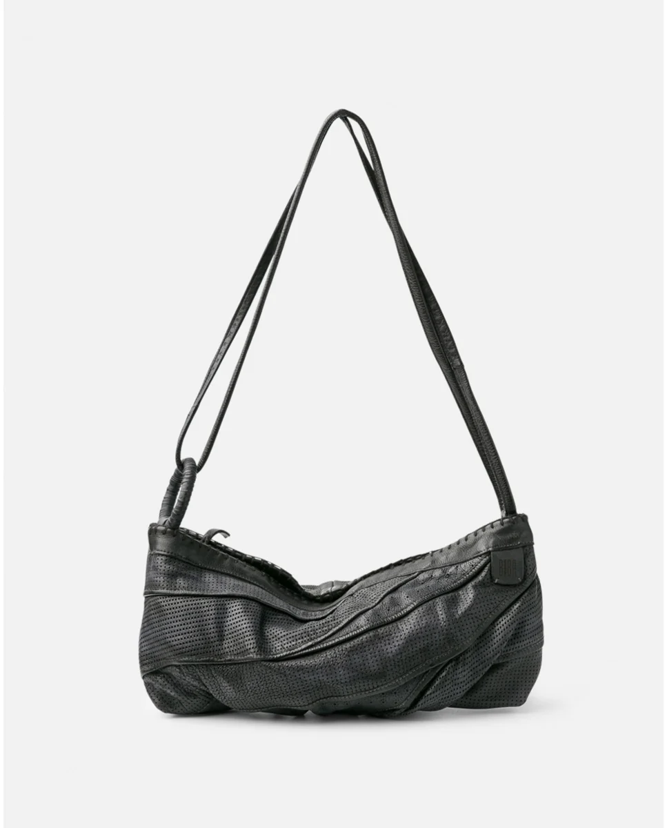 BOLSO BANDOLERA SEWARDS DE PIEL NEGRO