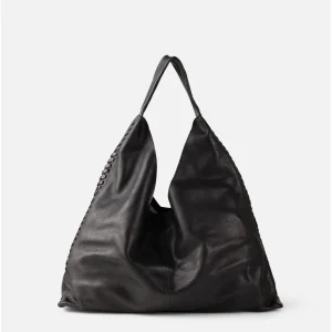 BOLSO DE HOMBRO STOCKTON DE PIEL NEGRO