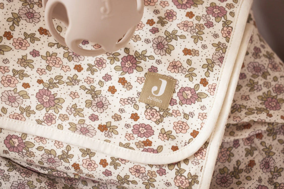 Manta de punto flores liberty- JOLLEIN - Imagen 8