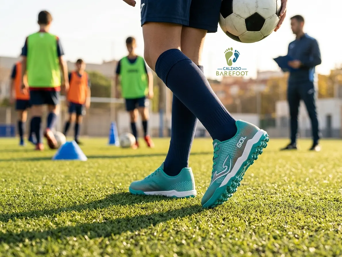 Joma Zapatillas Fútbol Moqueta Junior Turquesa - Imagen 3
