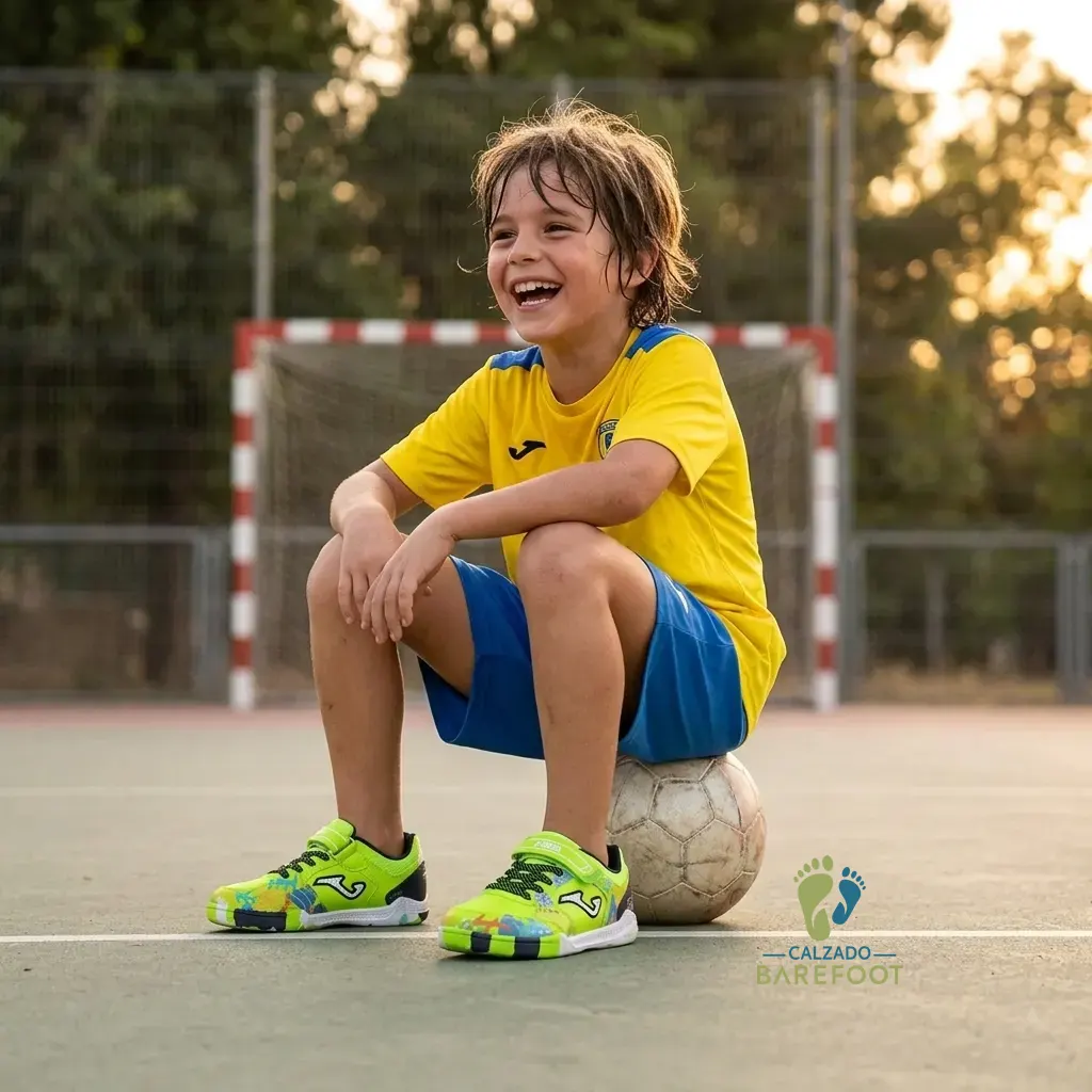 Joma Zapatillas Fútbol Sala Flúor - Imagen 3