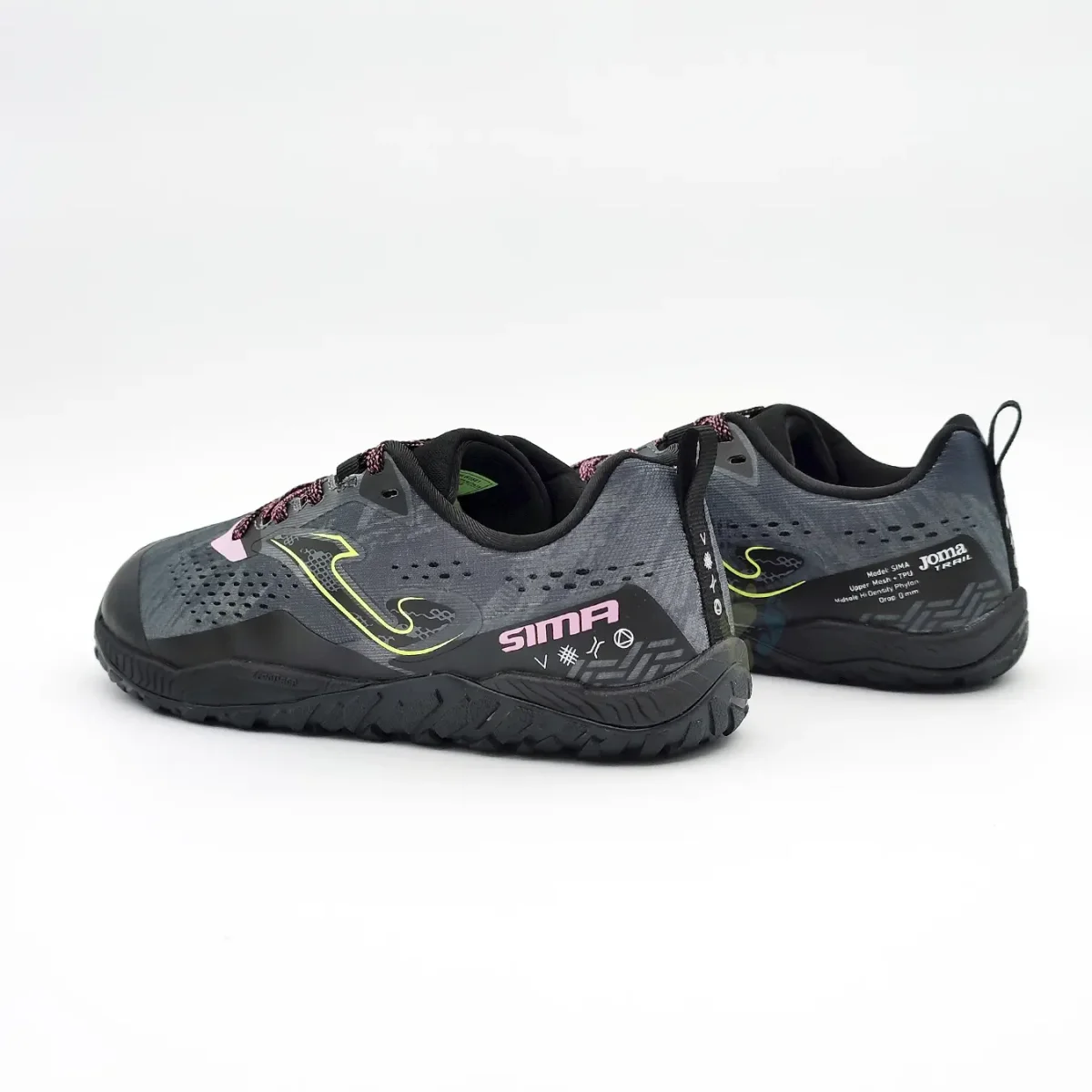 Joma Zapatillas Trail Sima Negro - Imagen 5