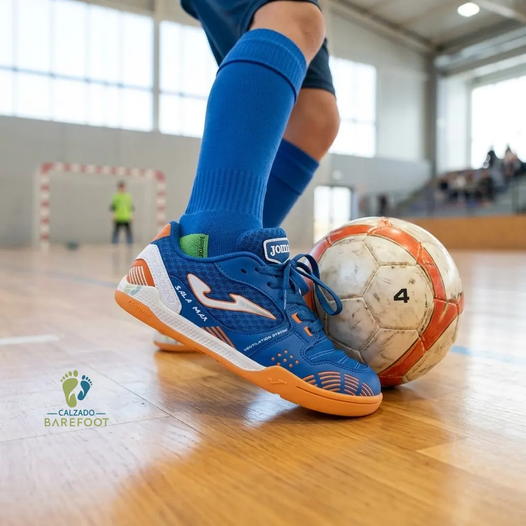 Joma Zapatillas Fútbol Sala Junior Blue - Imagen 3