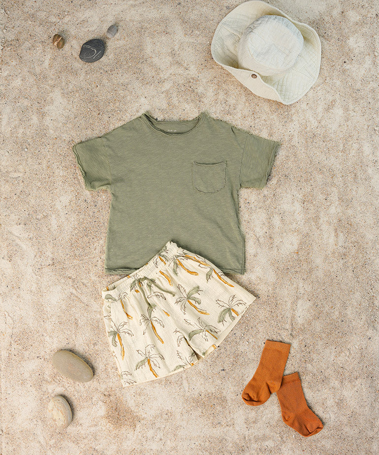 Camiseta jersey flamé khaki- PLAY UP - Imagen 4