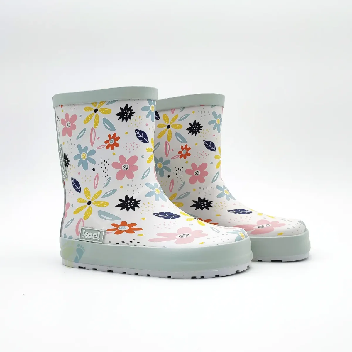 Koel Botas de Agua Flores - Imagen 4