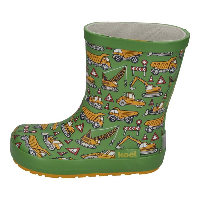 Koel4Kids Botas de Lluvia Tractor Verde - Imagen 3