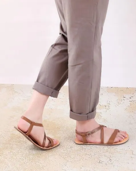 LANG.S Sandalias Selene Camel - Imagen 5