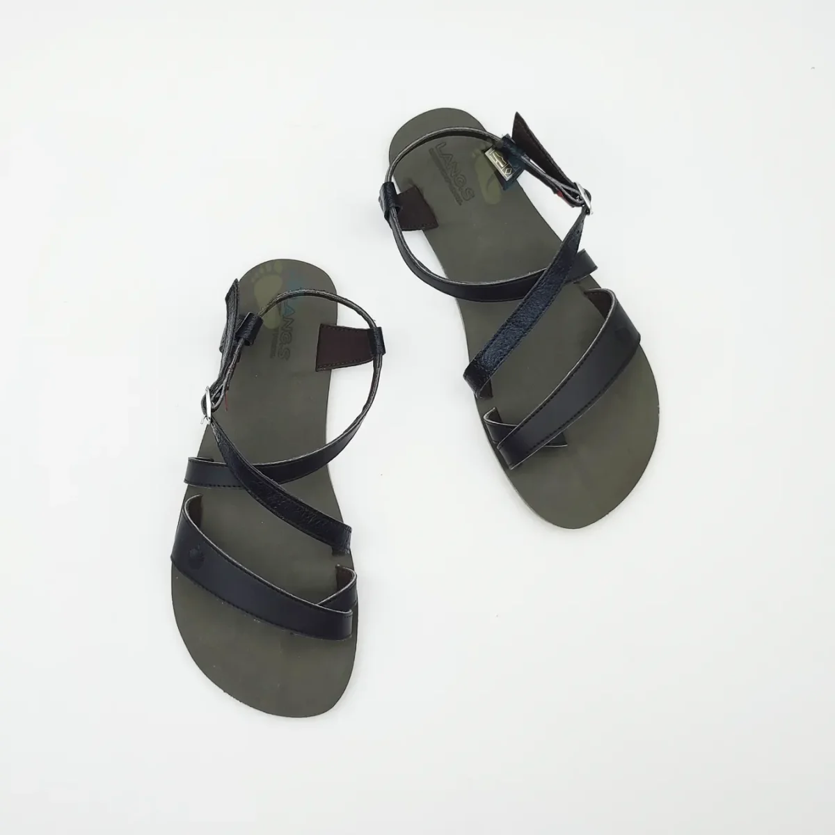 LANG.S Sandalias Selene Vegan Dark - Imagen 3