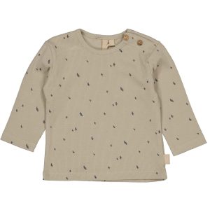 Camiseta manga larga con estampado de pájaros León- STYLE LABELS