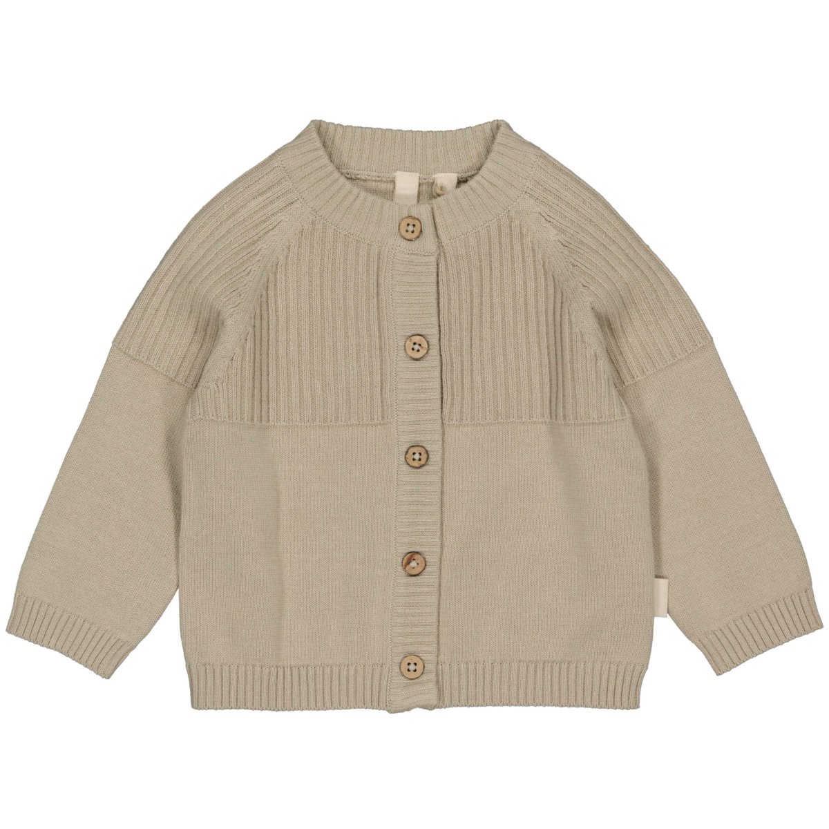 Jersey de punto con botones naturales Lex- STYLE LABELS - Imagen 2