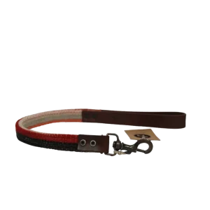 Correa para perro corta kilim roja (outlet)