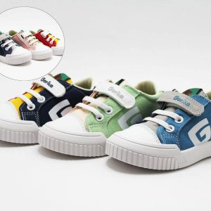 Zapatilla lona multicolor niños niñas Gorila