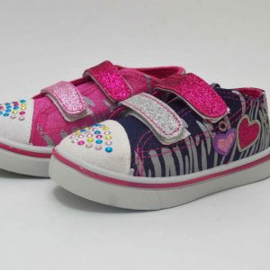 Lona glitter con puntera niña
