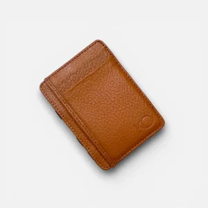 Billetera Magic Wallet de Cuero Vacuno para Hombre – Slim con Sistema Elástico
