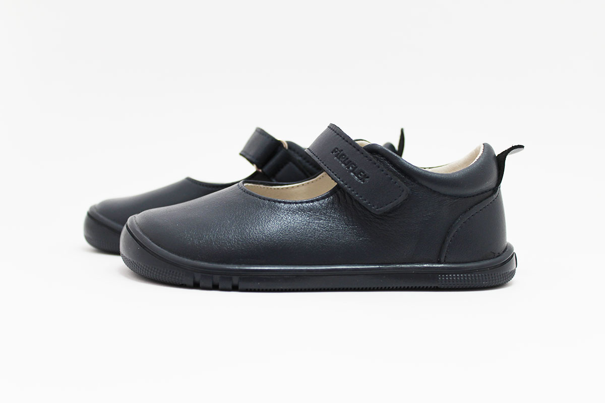 Merceditas colegial azul respetuosos Piruflex niña - Imagen 5