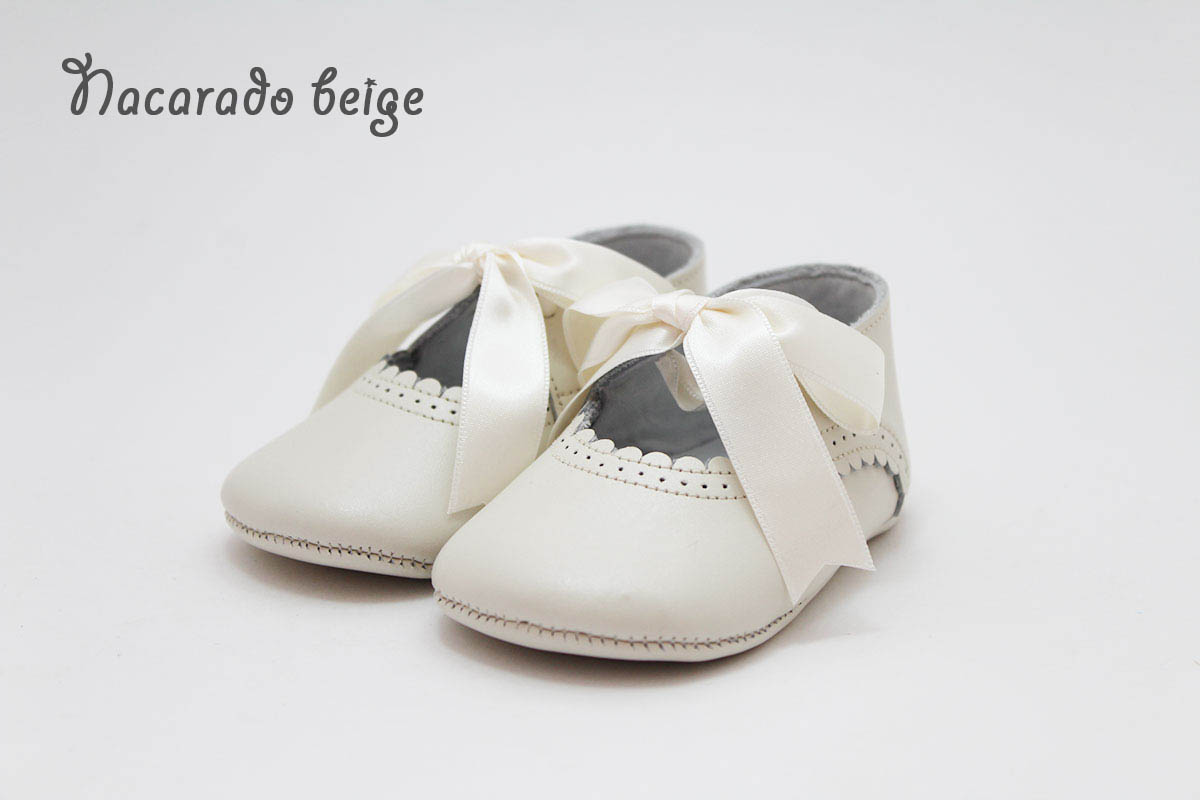 Zapatos bautizo bebé niña - Imagen 4
