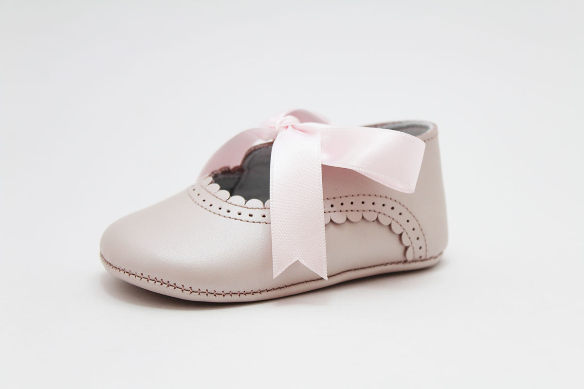Zapatos bautizo bebé niña - Imagen 7