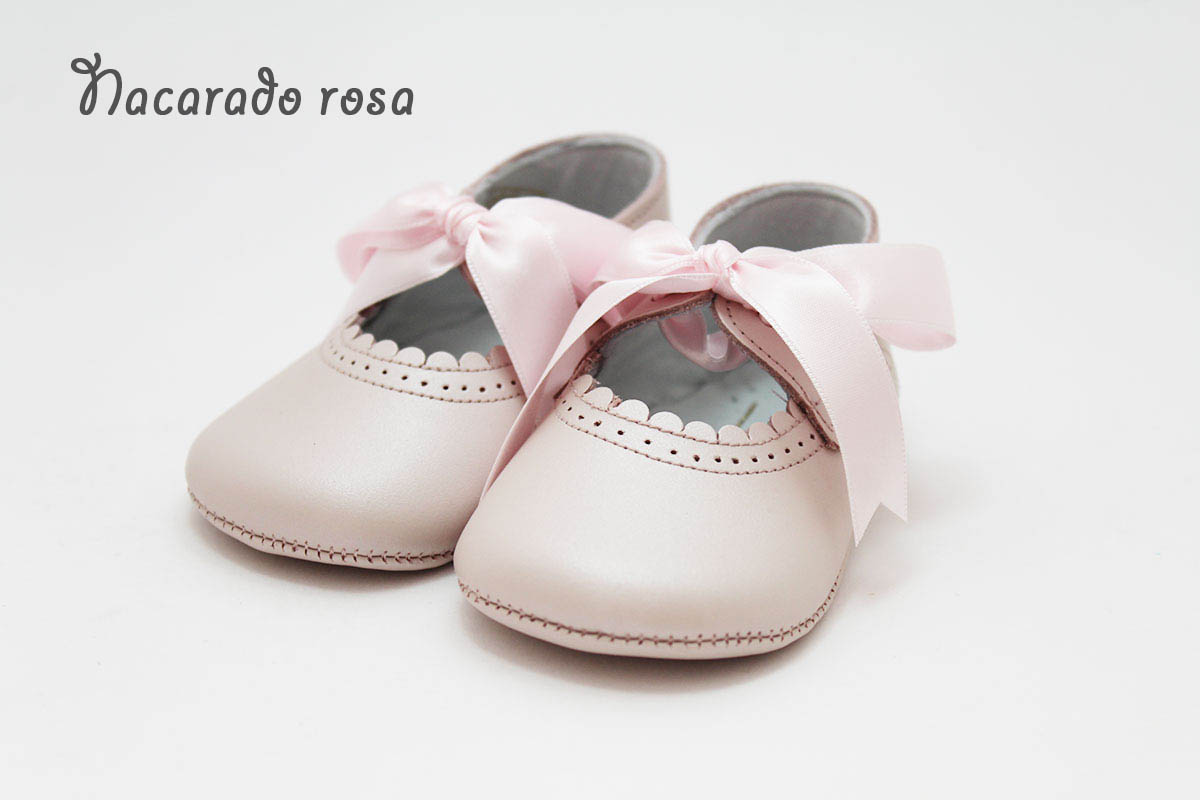 Zapatos bautizo bebé niña - Imagen 8