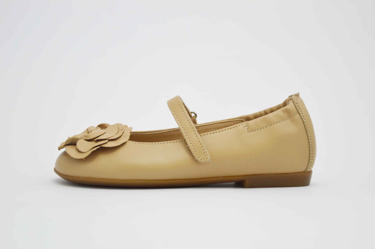 Mercedita cierre adherente camel - Imagen 4