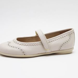 Merceditas beige pala vega niña