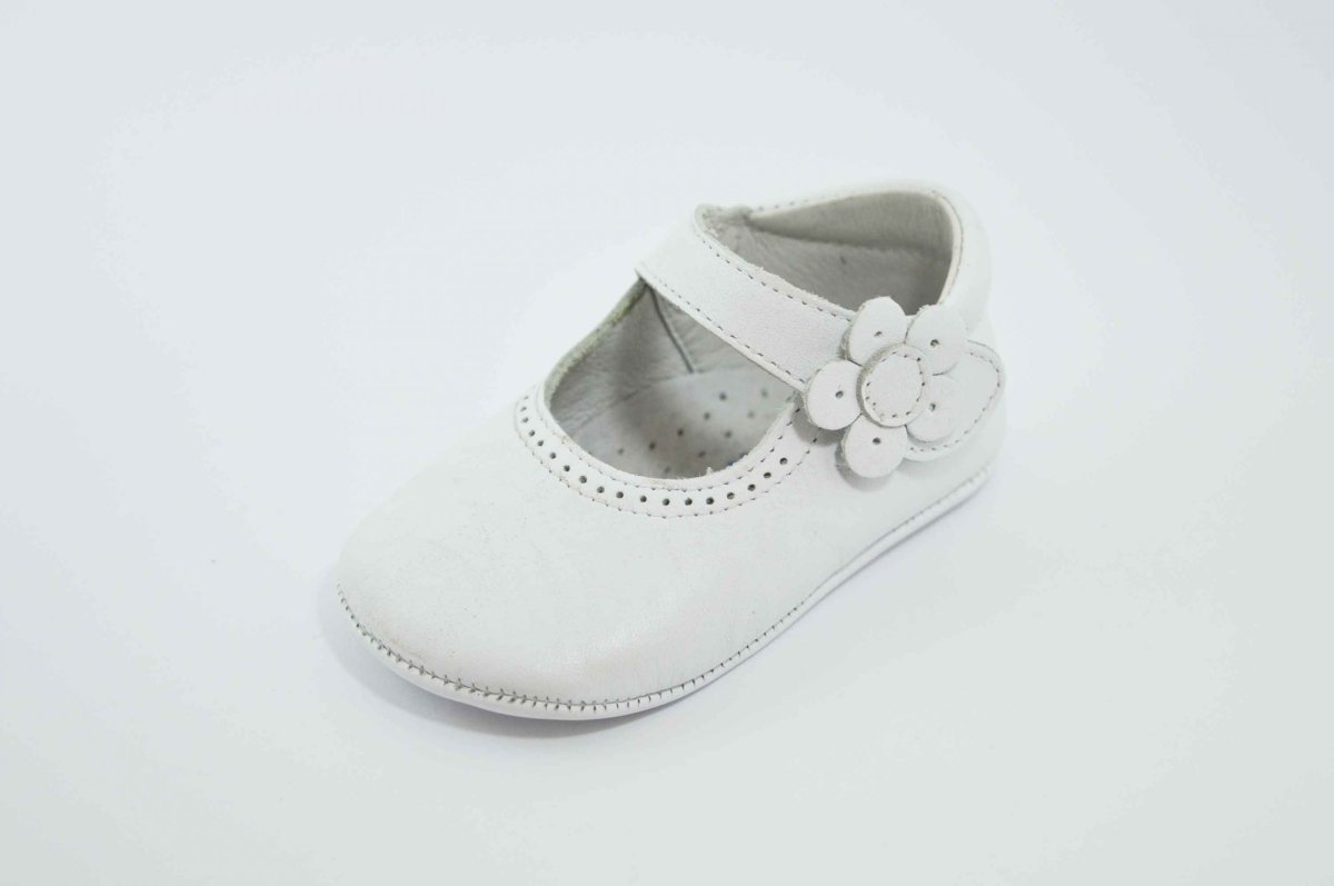 Mercedita cierre adherente flor bebe