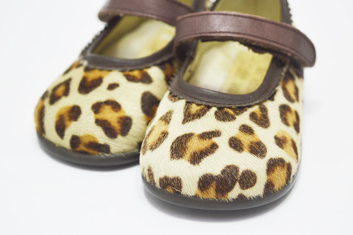 Merceditas estampado leopardo niña - Imagen 5