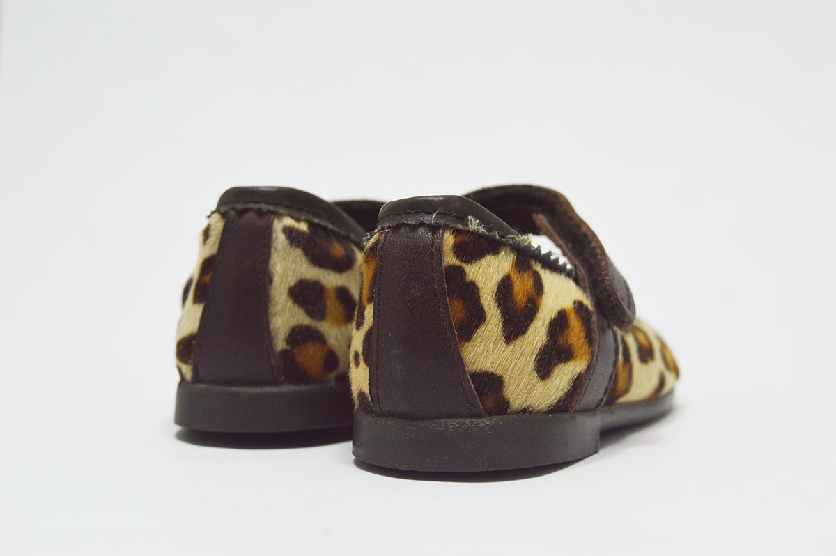 Merceditas estampado leopardo niña - Imagen 7
