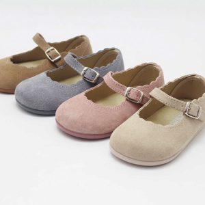 Merceditas barefoot ondas serraje niña Chuches