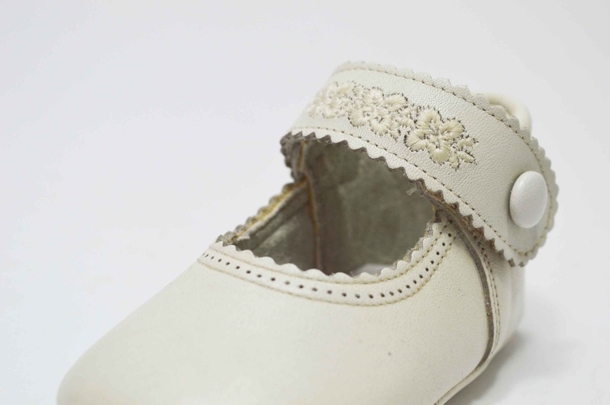 Zapato bebé sin suela beige niña - Imagen 4