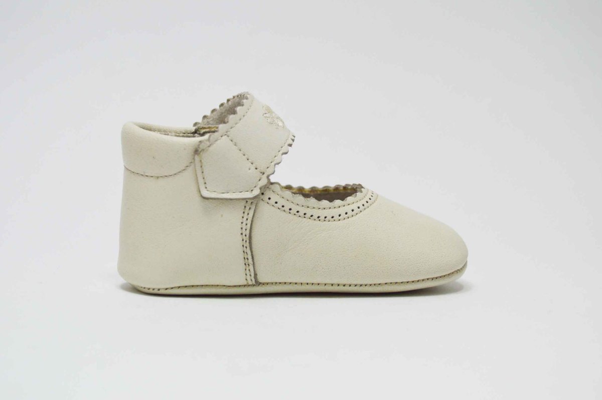 Zapato bebé sin suela beige niña - Imagen 6