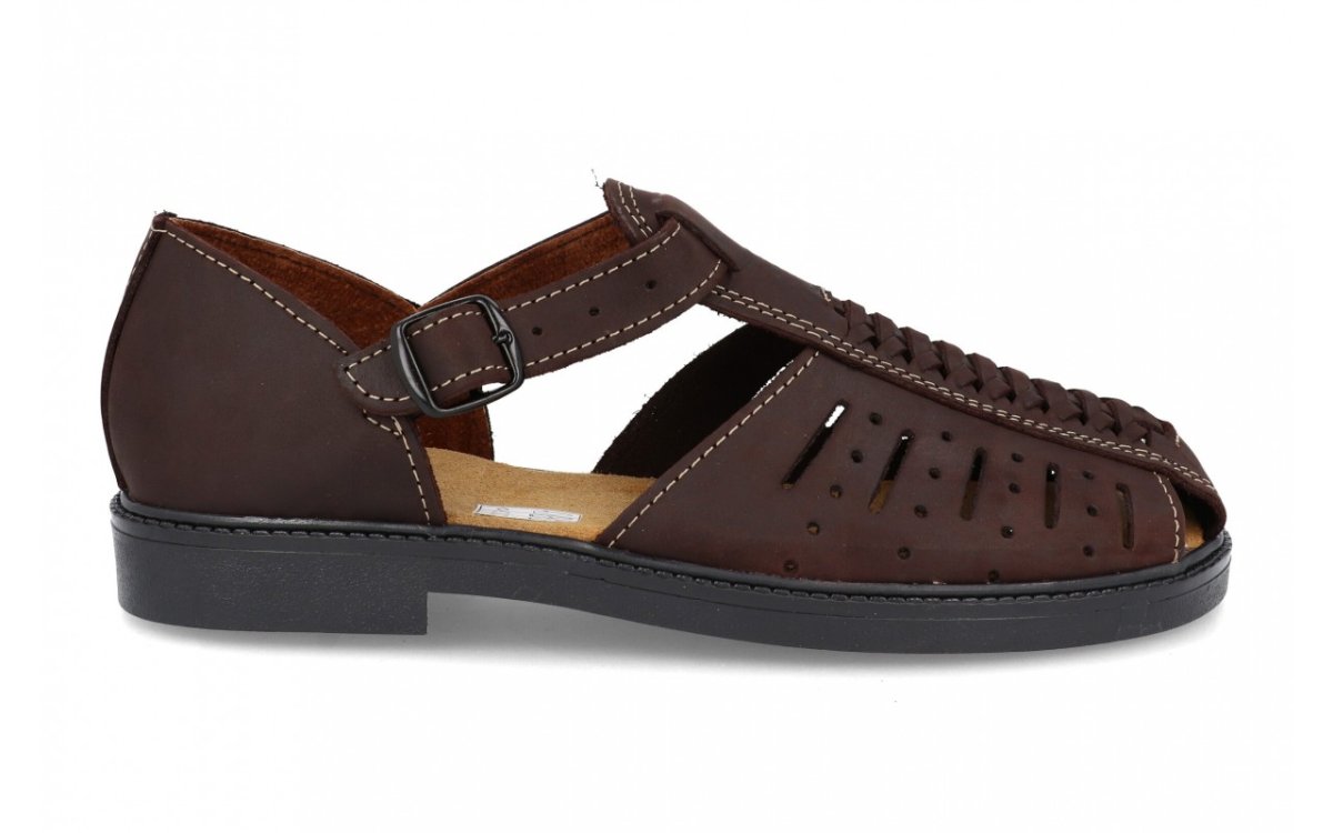 Sandalia de piel para hombre modelo 11 - Imagen 3