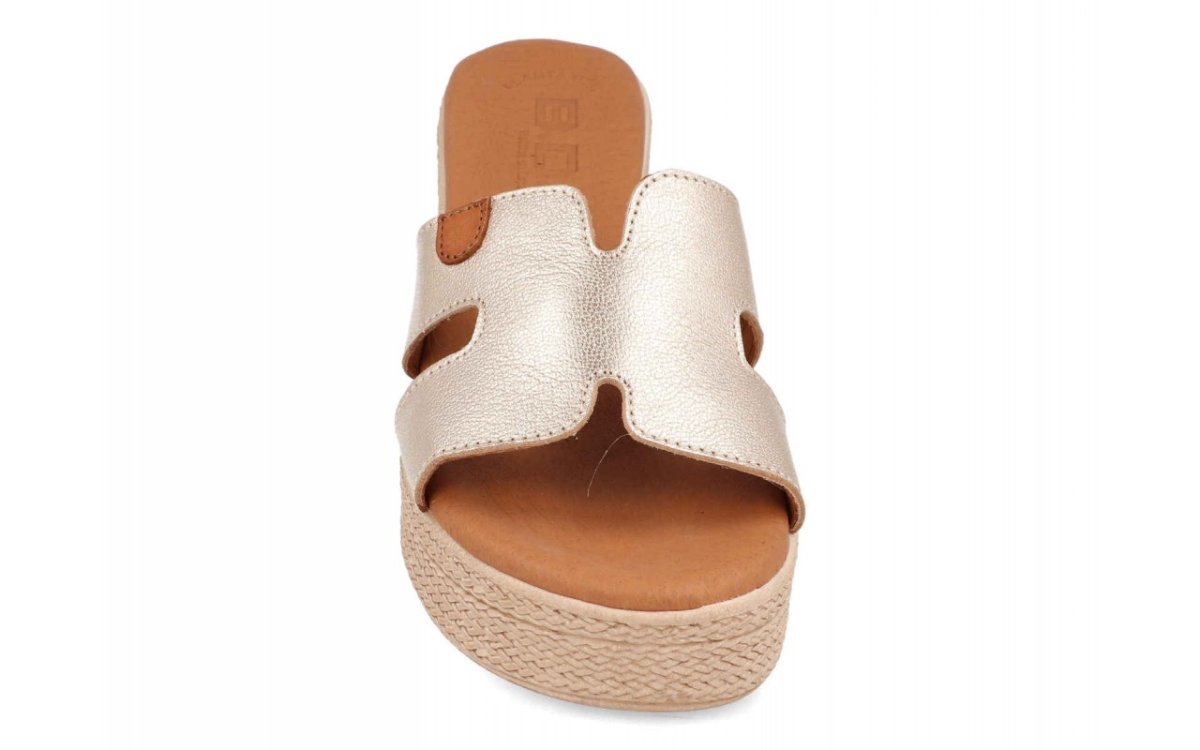 Sandalia tipo pala con plataforma para mujer modelo 221 - Imagen 3