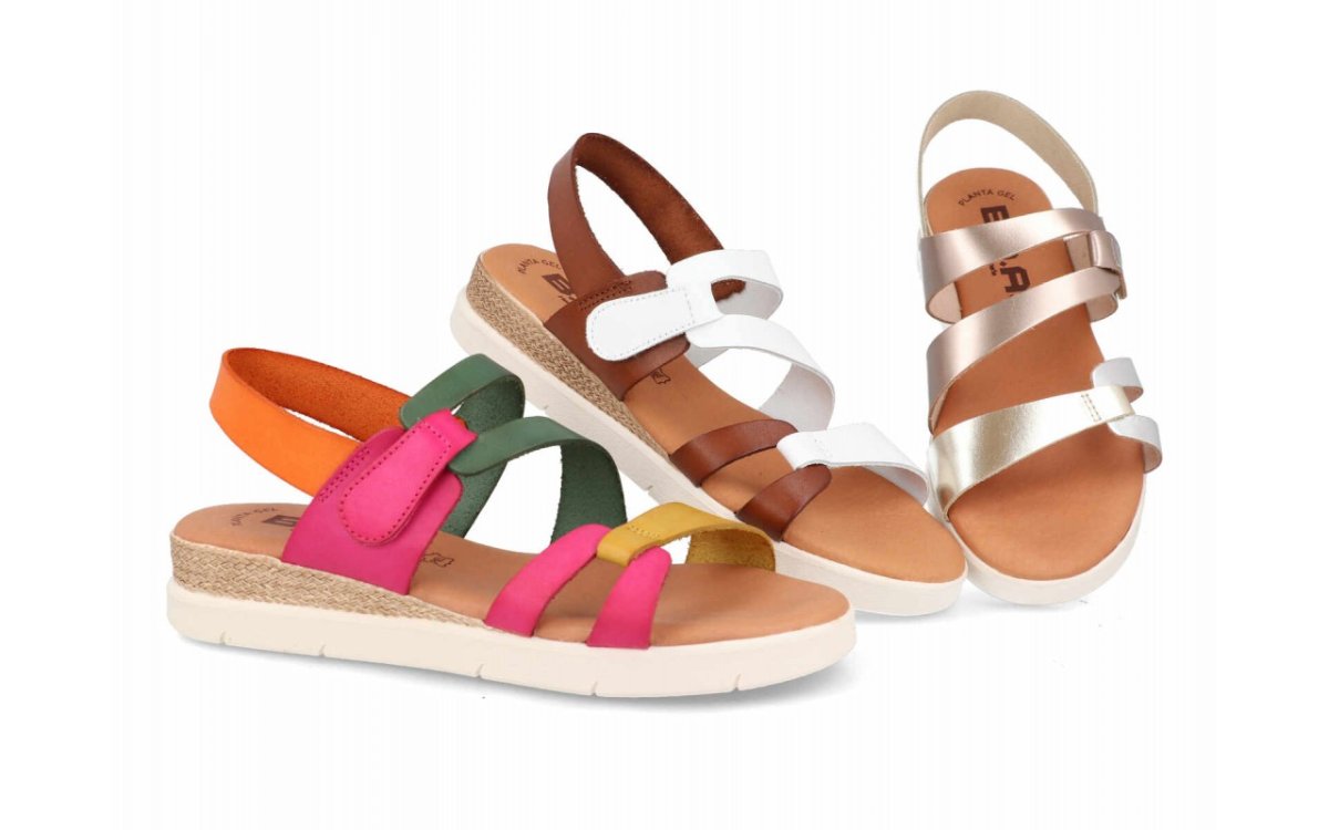 Sandalia de plataforma plana para mujer modelo 237 - Imagen 2