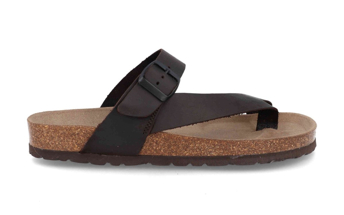 Sandalia de piel para hombre modelo 2854 - Imagen 4