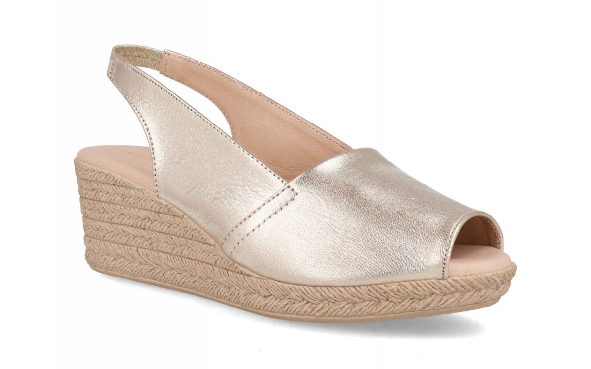 Sandalia de cuña con talón abierto para mujer modelo 300 - Imagen 7