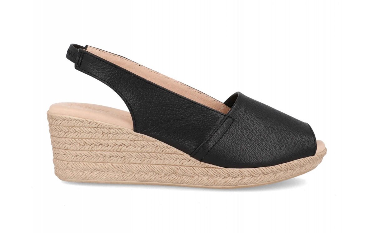 Sandalia de cuña con talón abierto para mujer modelo 300 - Imagen 6