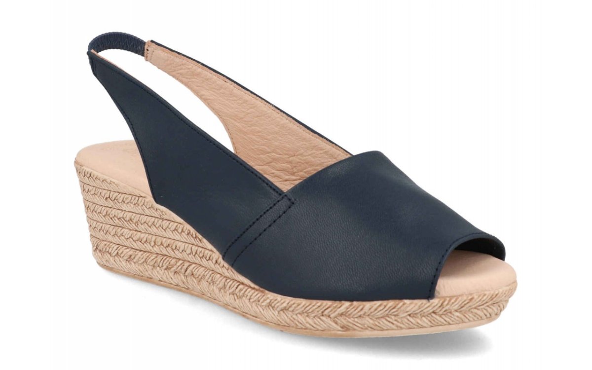 Sandalia de cuña con talón abierto para mujer modelo 300 - Imagen 5