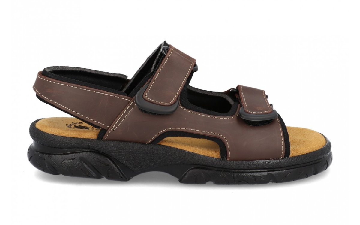 Sandalia de piel para hombre modelo 44 - Imagen 4