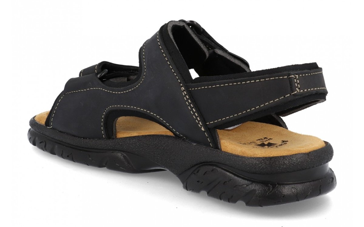 Sandalia de piel para hombre modelo 44 - Imagen 3
