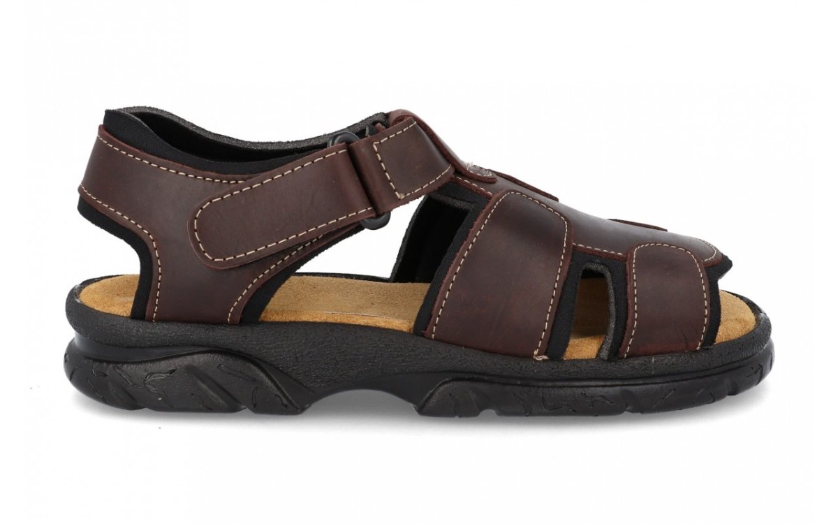 Sandalia de piel para hombre modelo 48 - Imagen 3