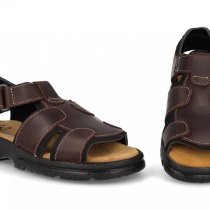 Sandalia de piel para hombre modelo 48